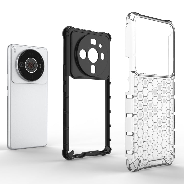 For Xiaomi 12S Ultra 5G Shockproof Honeycomb PC + TPU Phone Case