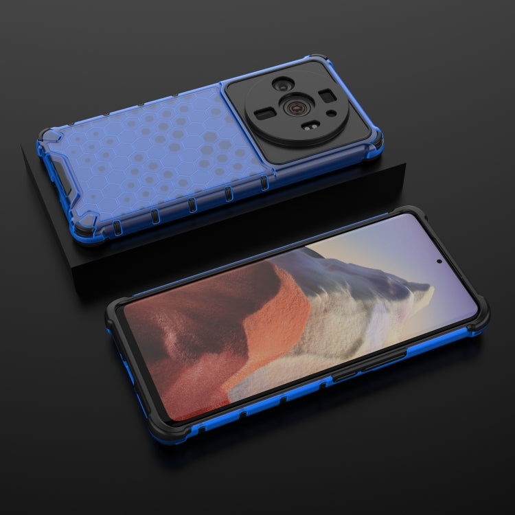 For Xiaomi 12S Ultra 5G Shockproof Honeycomb PC + TPU Phone Case