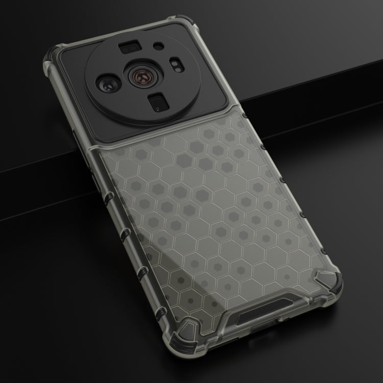 For Xiaomi 12S Ultra 5G Shockproof Honeycomb PC + TPU Phone Case