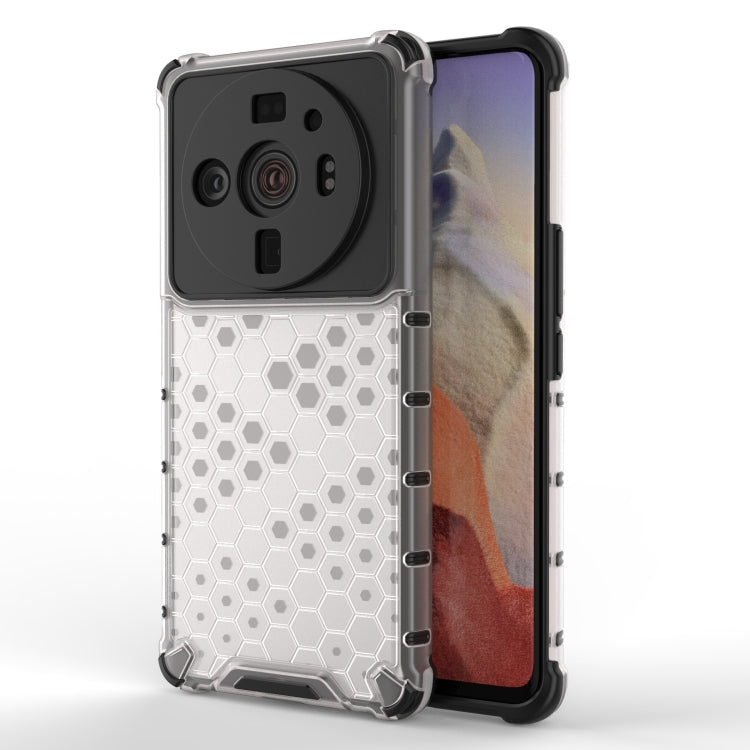 For Xiaomi 12S Ultra 5G Shockproof Honeycomb PC + TPU Phone Case