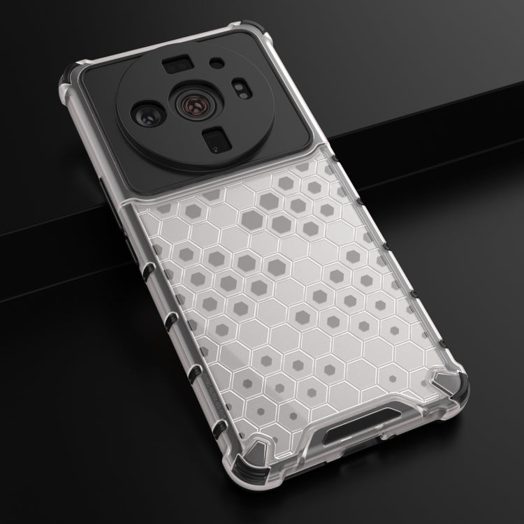 For Xiaomi 12S Ultra 5G Shockproof Honeycomb PC + TPU Phone Case