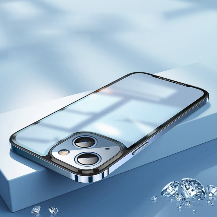 For iPhone 14 Plus AG Frosted Glass Phone Case