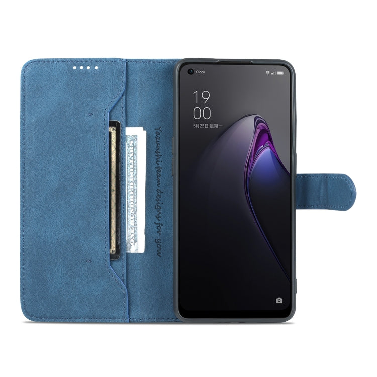 For OPPO Reno8 AZNS Dream II Skin Feel Horizontal Flip Leather Case