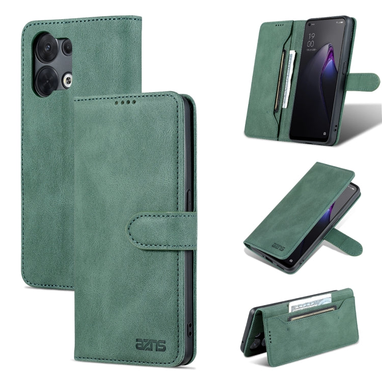 For OPPO Reno8 AZNS Dream II Skin Feel Horizontal Flip Leather Case
