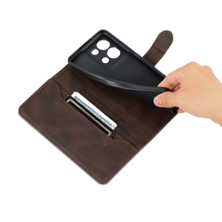 For OPPO Reno8 AZNS Dream II Skin Feel Horizontal Flip Leather Case