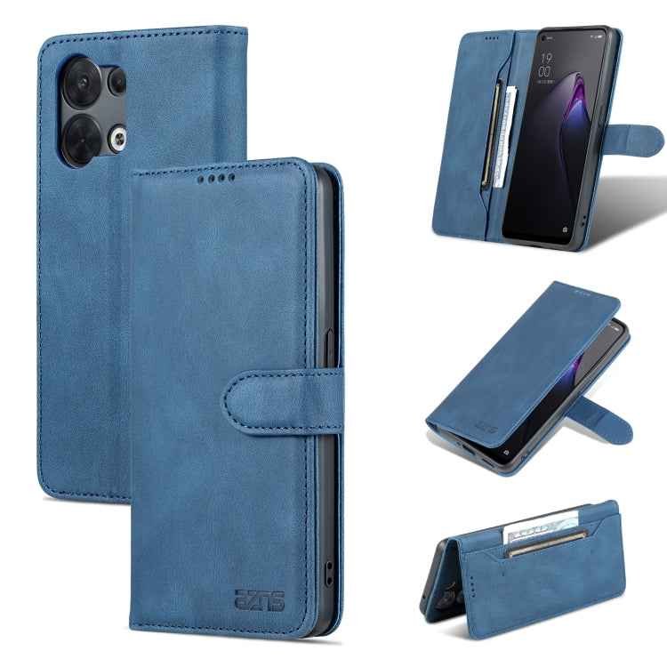 For OPPO Reno8 Pro AZNS Dream II Skin Feel Horizontal Flip Leather Case