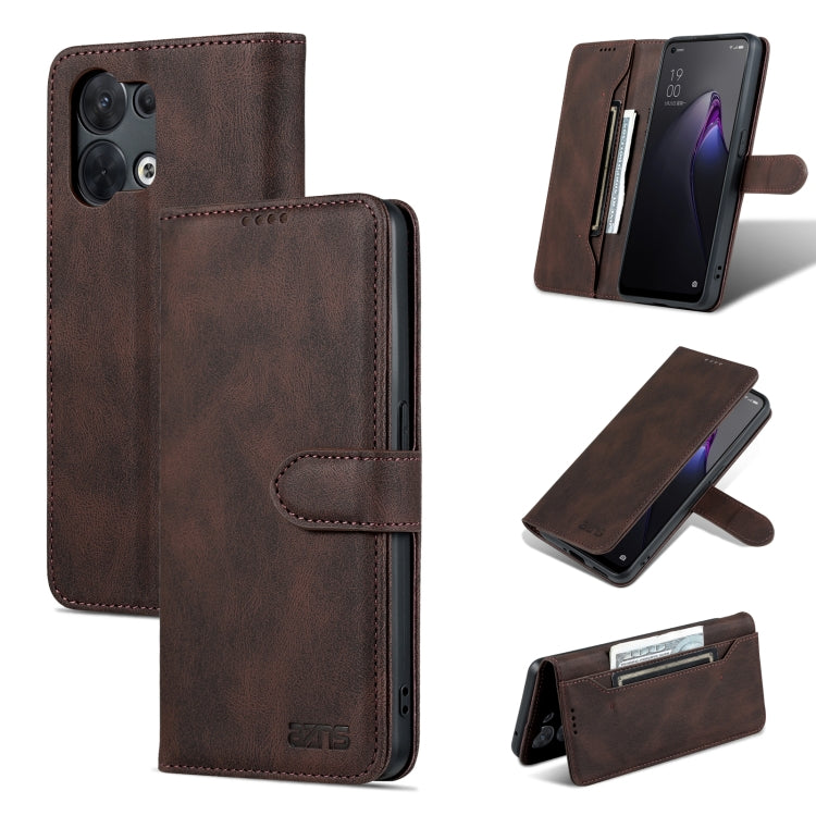 For OPPO Reno8 Pro AZNS Dream II Skin Feel Horizontal Flip Leather Case