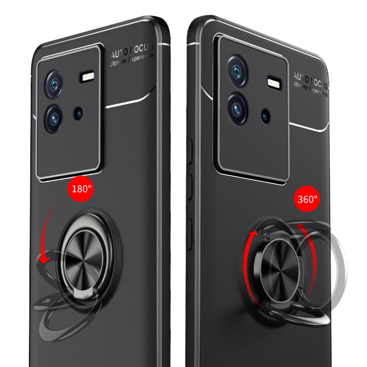 For vivo T2 Metal Ring Holder TPU Phone Case