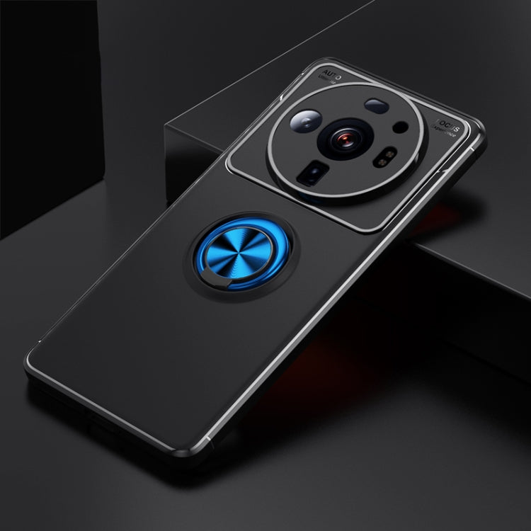 For Xiaomi 12S Ultra Metal Ring Holder TPU Phone Case