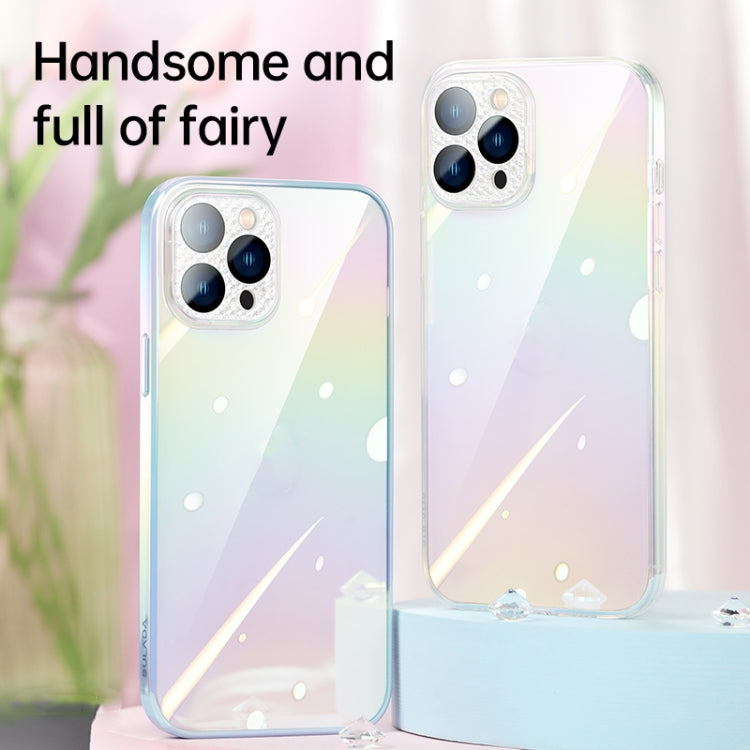 For iPhone 13 SULADA Color Glaze Series Gradient PC + TPU Phone Case