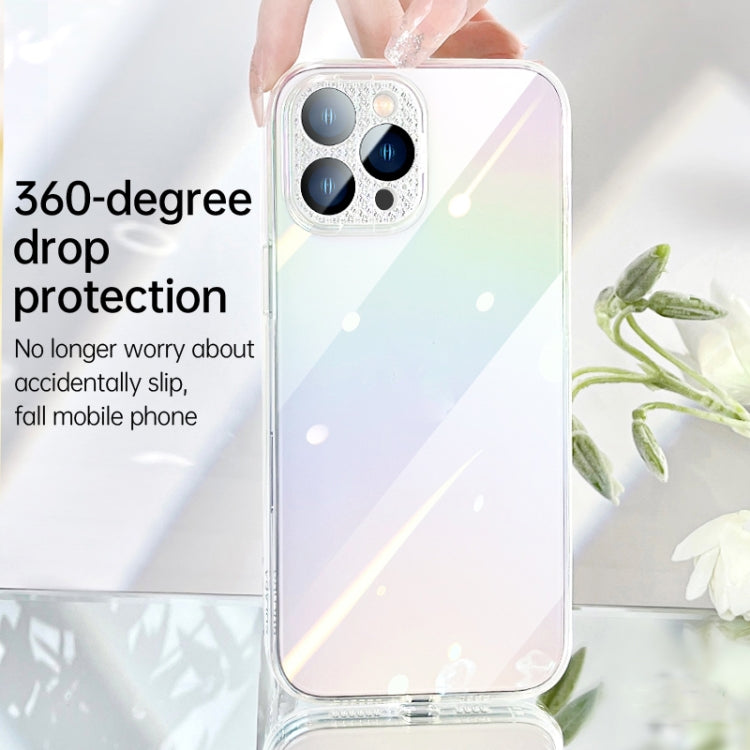 For iPhone 13 Pro SULADA Color Glaze Series Gradient PC + TPU Phone Case