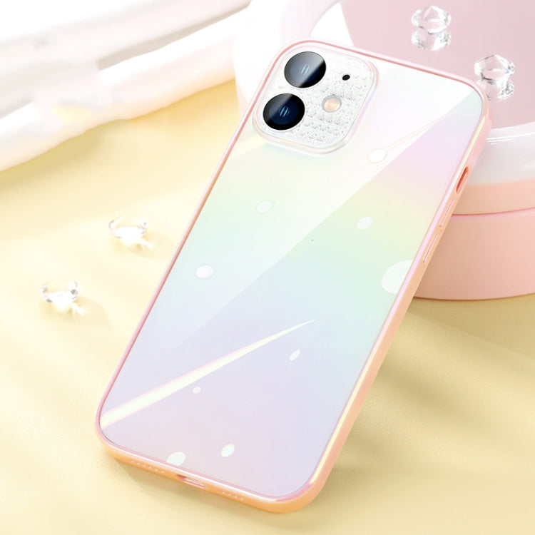 For iPhone 12 SULADA Color Glaze Series Gradient PC + TPU Phone Case
