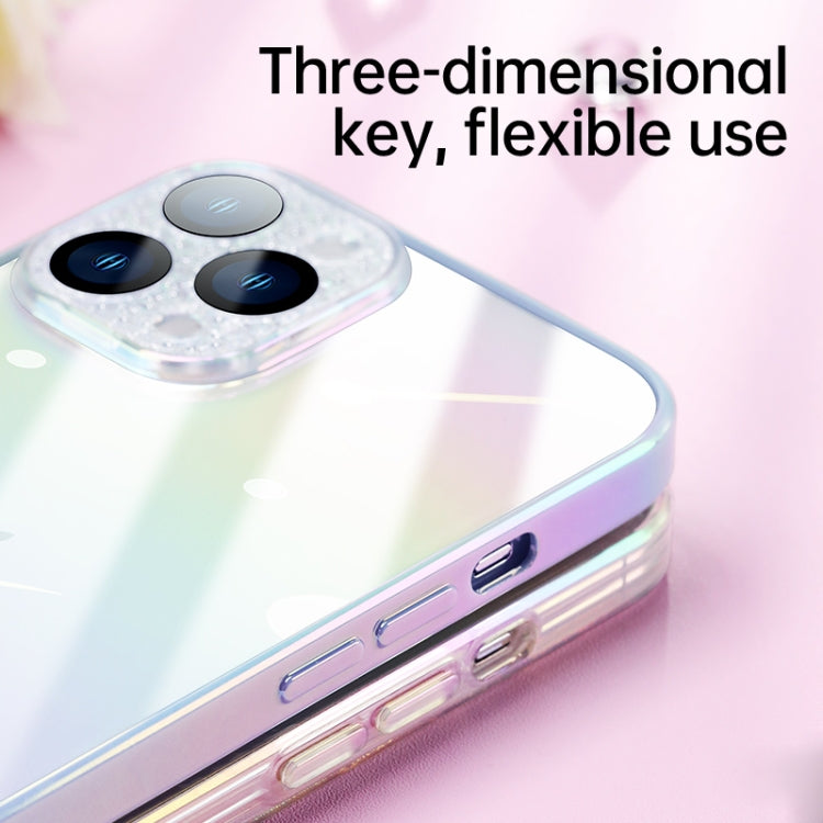 For iPhone 12 Pro Max SULADA Color Glaze Series Gradient PC + TPU Phone Case