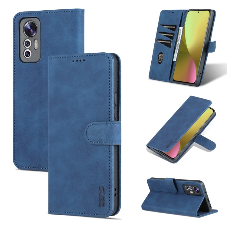 For Xiaomi 12 Lite AZNS Skin Feel Calf Texture Flip Leather Phone Case