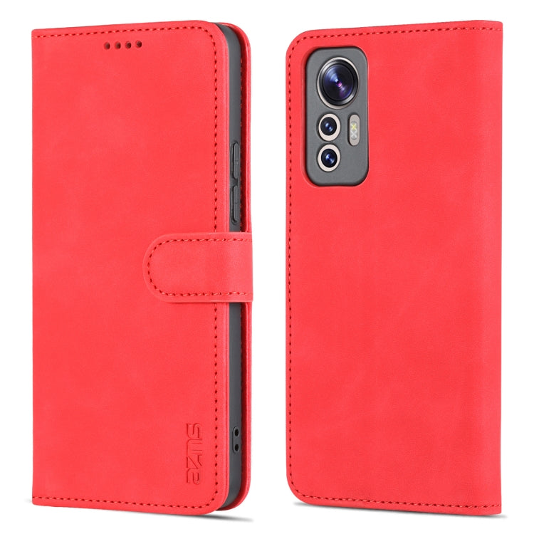 For Xiaomi 12 Lite AZNS Skin Feel Calf Texture Flip Leather Phone Case