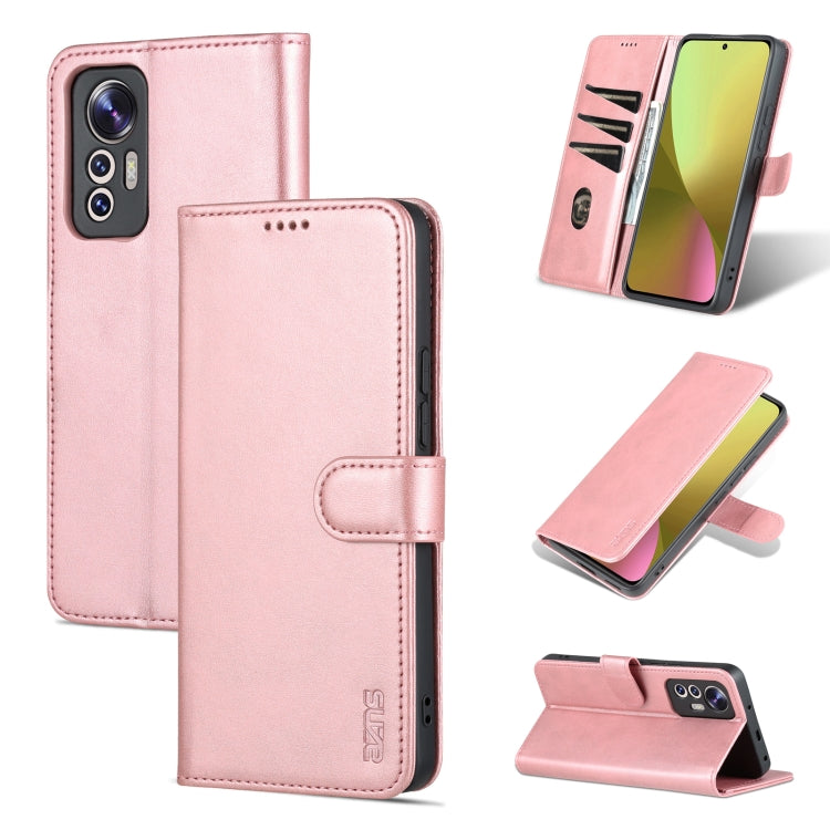 For Xiaomi 12 Lite AZNS Skin Feel Calf Texture Flip Leather Phone Case