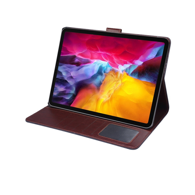 For iPad Pro 11 inch 2020 / 2021 PC + Left And Right Denim Leather Tablet Case Wallet Card Holder With Dormancy