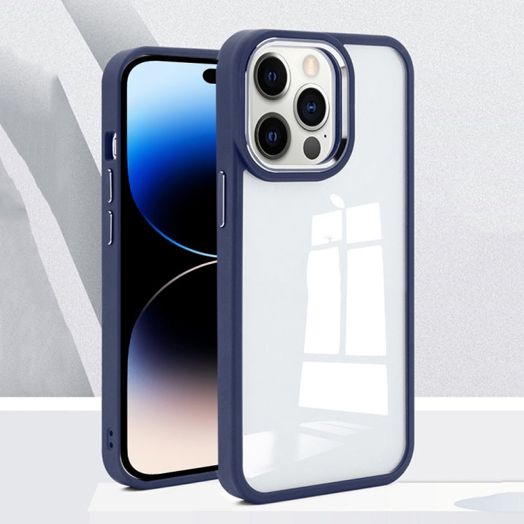 For iPhone 14 Pro Charming Pupil II Transparent PC + TPU Phone Case