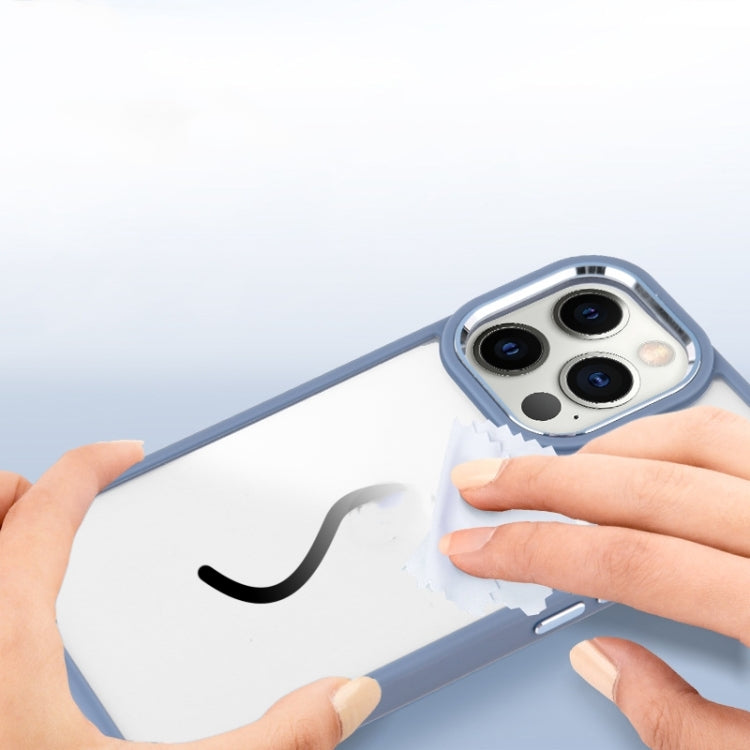 For iPhone 14 Pro Max Charming Pupil II Transparent PC + TPU Phone Case