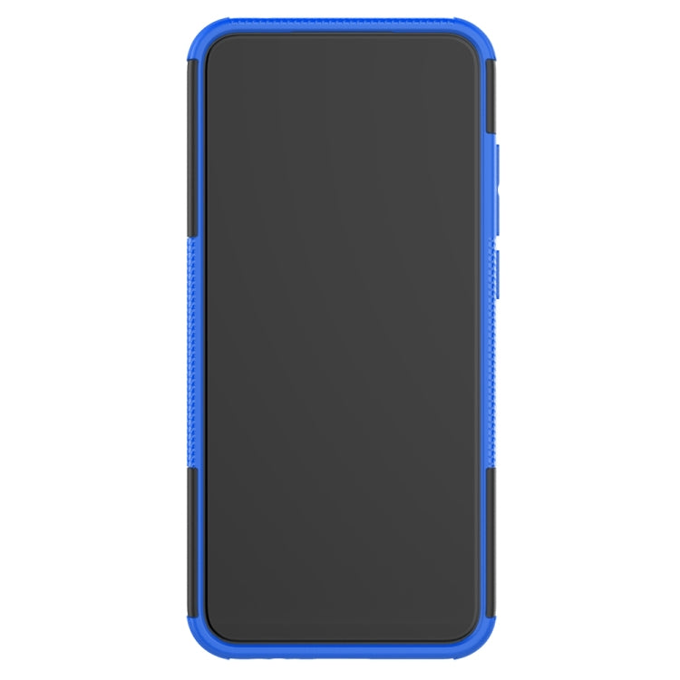 For Xiaomi Redmi Note 8T Tire Texture Shockproof TPU+PC Protective Case with Holder