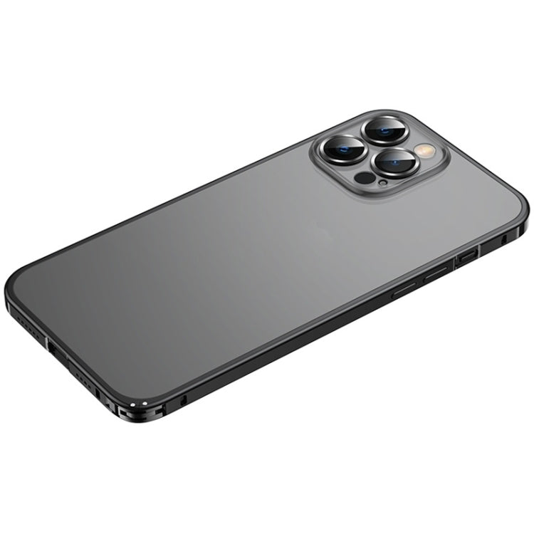 For iPhone 14 Pro Max Frosted Phone Case with Lens Protection