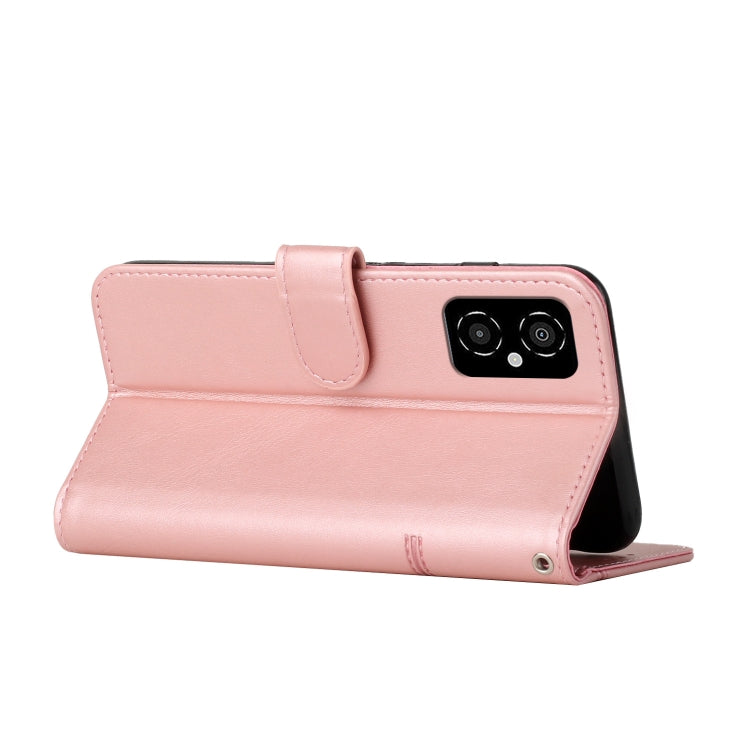 For Xiaomi Poco M4 5G Stitching Calf Texture Buckle Leather Phone Case