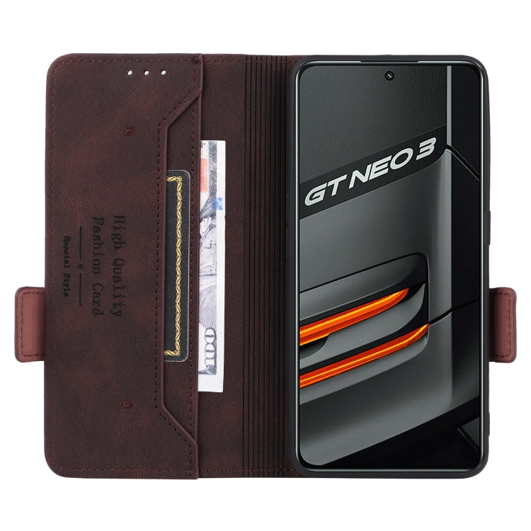 For OPPO RealmeGT Neo3 Magnetic Clasp Flip Leather Phone Case