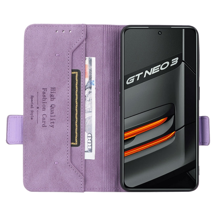 For OPPO RealmeGT Neo3 Magnetic Clasp Flip Leather Phone Case