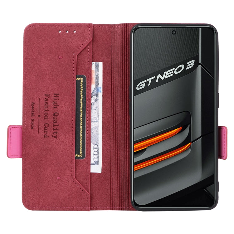 For OPPO RealmeGT Neo3 Magnetic Clasp Flip Leather Phone Case