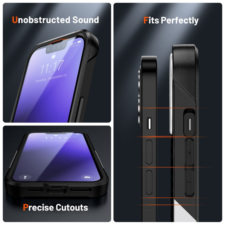 PC + TPU Shockproof Protective Phone Case For iPhone 14 Max