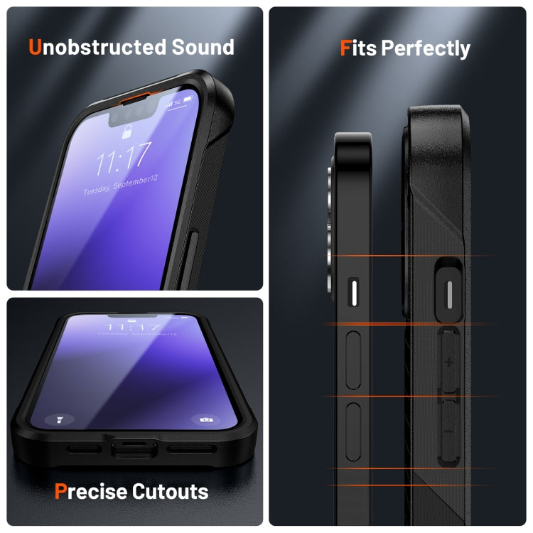 PC + TPU Shockproof Protective Phone Case For iPhone 14 Max