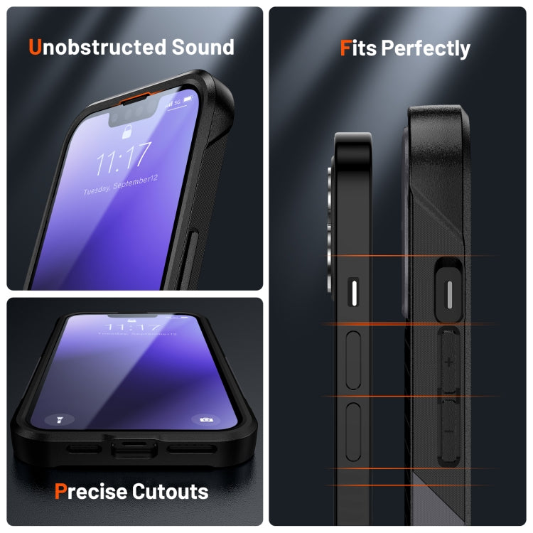 PC + TPU Shockproof Protective Phone Case For iPhone 14 Max