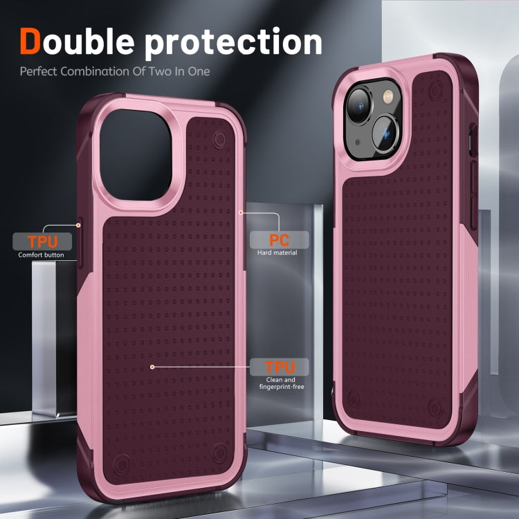 For iPhone 14 PC + TPU Shockproof Protective Phone Case