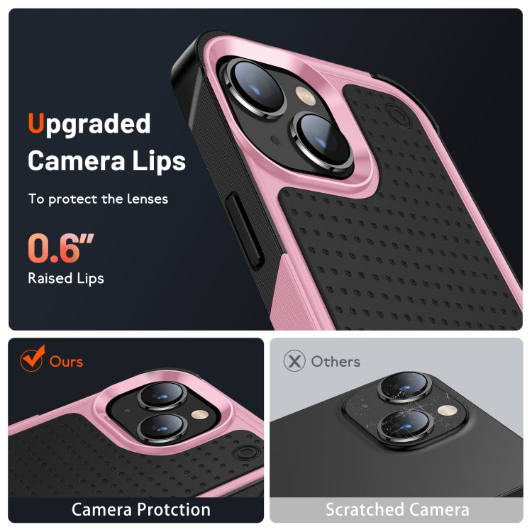 For iPhone 14 PC + TPU Shockproof Protective Phone Case