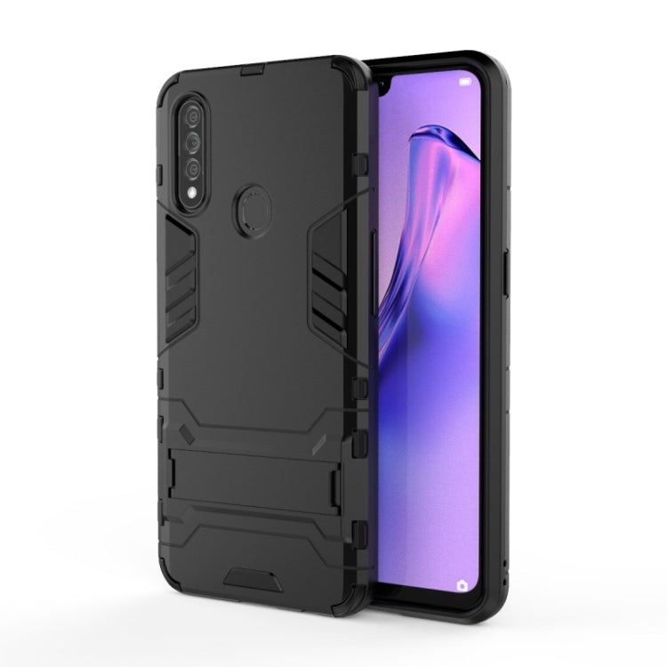 For OPPO A8 Shockproof PC + TPU with Holder