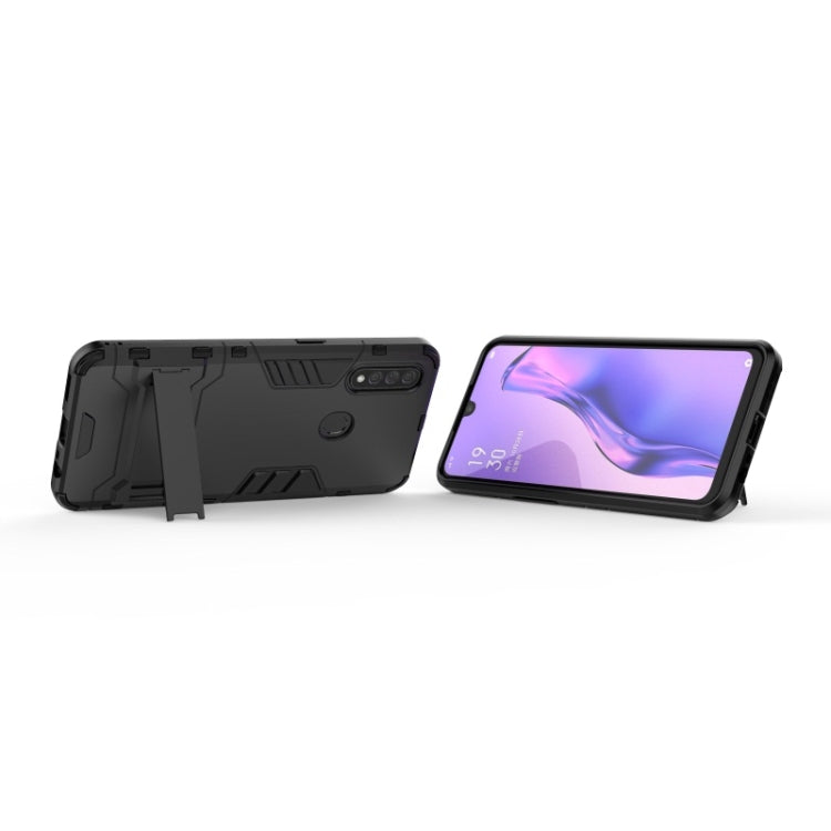 For OPPO A8 Shockproof PC + TPU with Holder