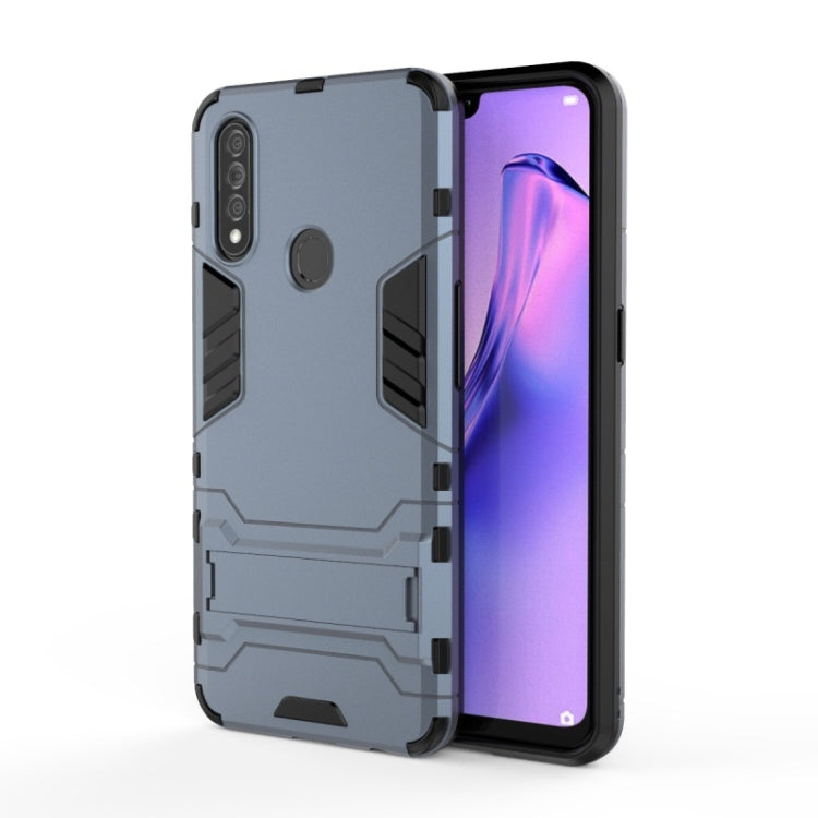 For OPPO A8 Shockproof PC + TPU with Holder