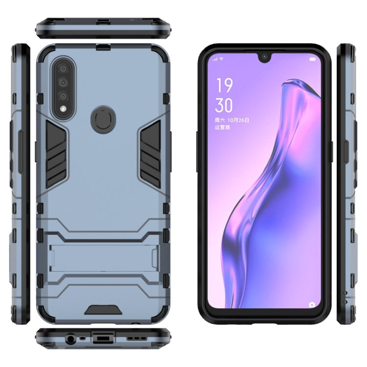 For OPPO A8 Shockproof PC + TPU with Holder