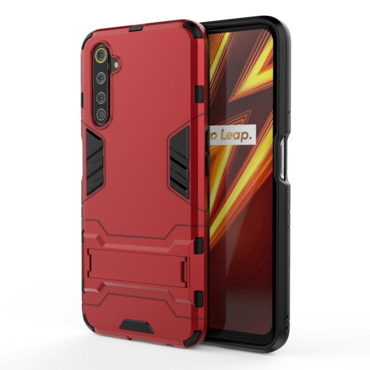 For OPPO Realme 6 Pro Shockproof PC + TPU with Holder