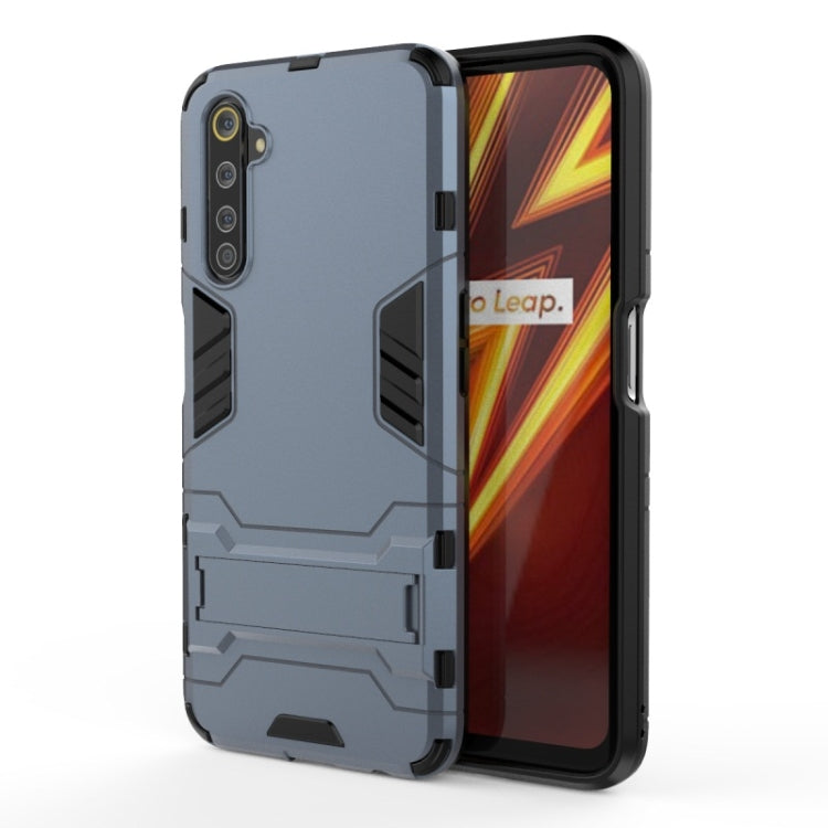 For OPPO Realme 6 Pro Shockproof PC + TPU with Holder