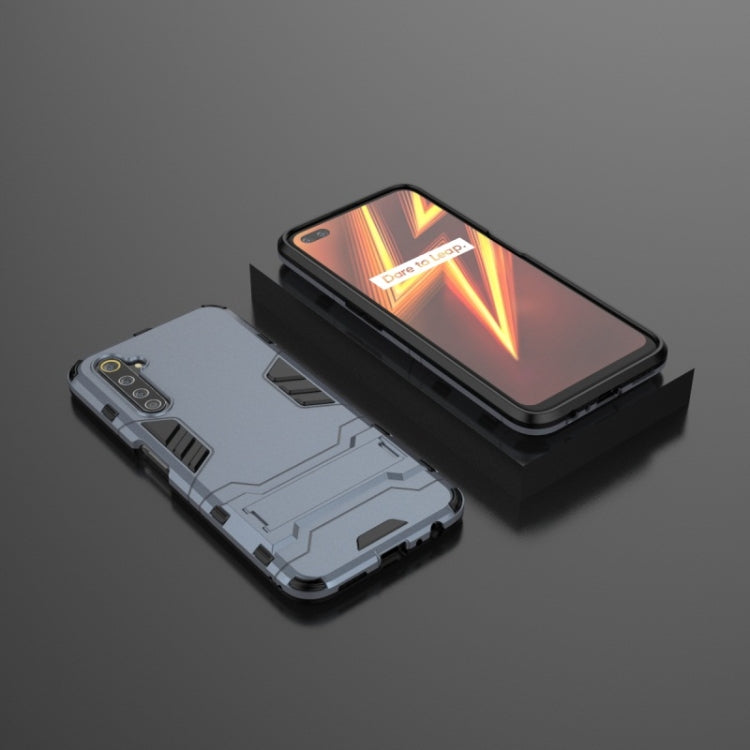For OPPO Realme 6 Pro Shockproof PC + TPU with Holder
