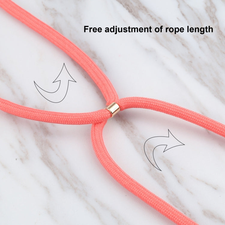 For iPhone 14 Pro Max Wheat Straw Material + TPU Shockproof Phone Case with Neck Lanyard