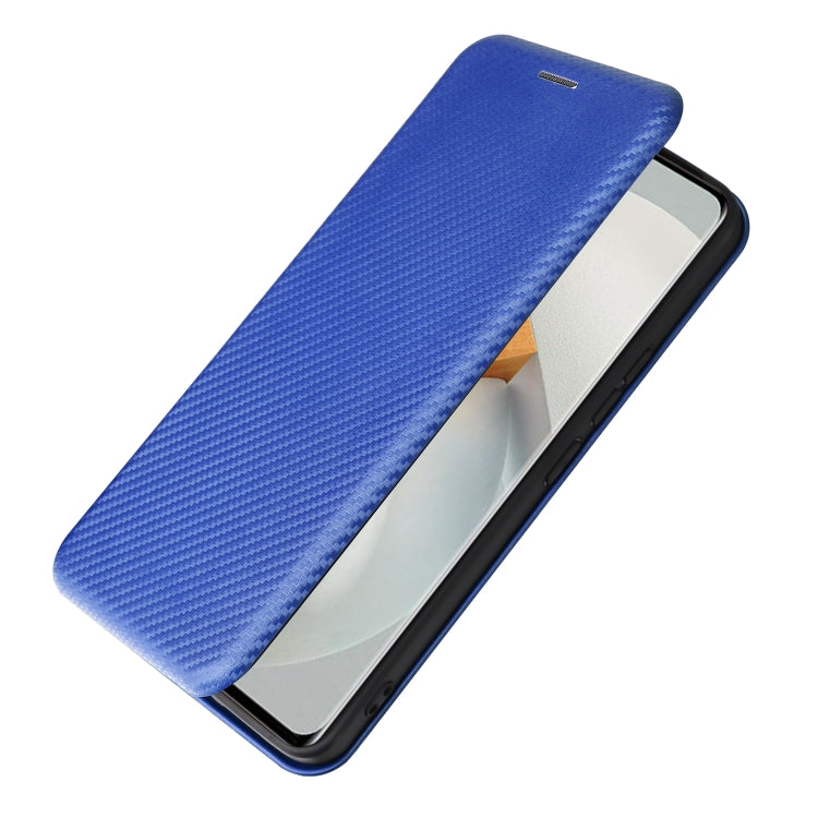 For vivo S12 5G / V23 5G Carbon Fiber Texture Leather Phone Case