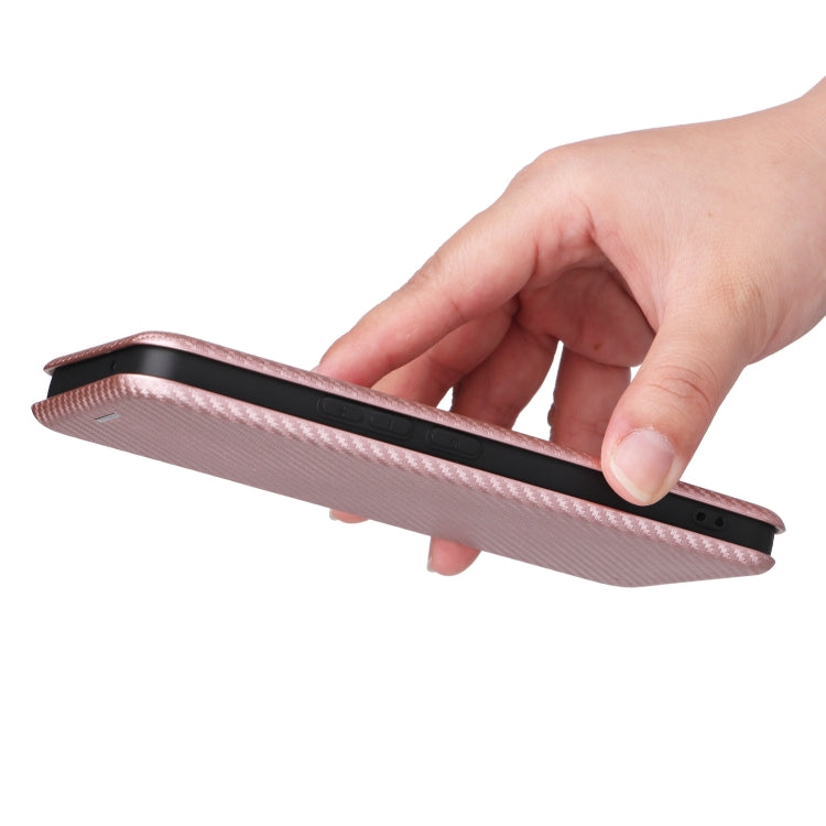 For vivo S12 5G / V23 5G Carbon Fiber Texture Leather Phone Case