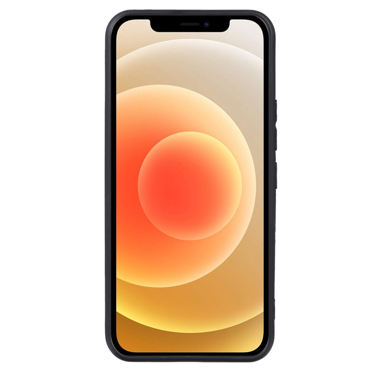 For iPhone 12 TPU Phone Case(Black)