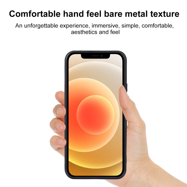 For iPhone 12 TPU Phone Case(Black)