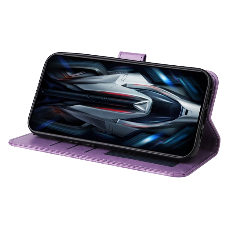 For Xiaomi Redmi K50 Gaming 5G Embossed Sunflower Leather Phone Case