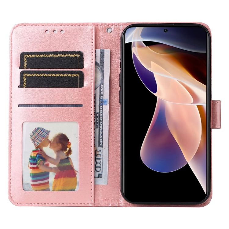 For Xiaomi Redmi Note 11E Embossed Sunflower Leather Phone Case