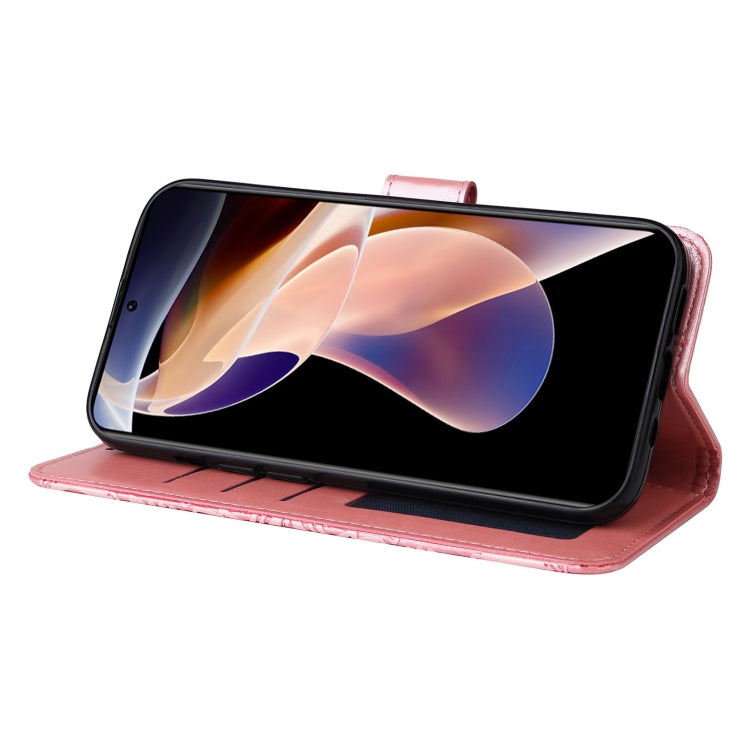 For Xiaomi Redmi Note 11E Embossed Sunflower Leather Phone Case