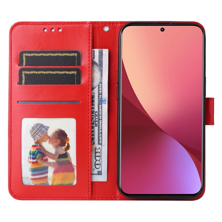 For Xiaomi 12 / 12X Embossed Sunflower Leather Phone Case